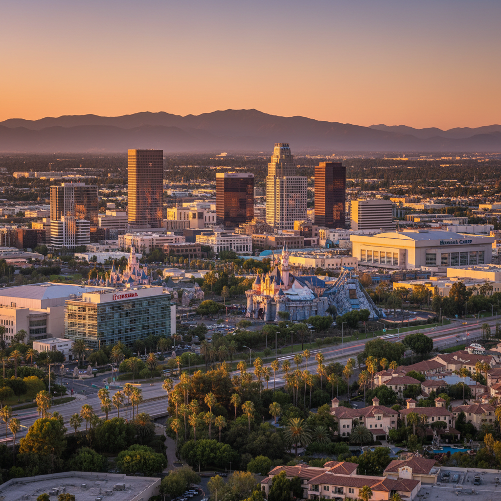 A technician from Saddleback Valley Screen & Window installing a screen in an Anaheim residence.