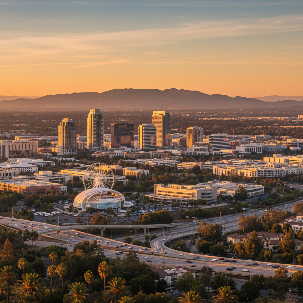Modern dual-pane windows installed in a contemporary Irvine living room